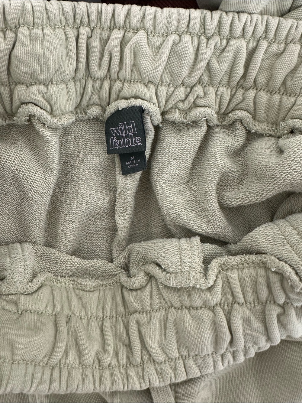 wild fable Sage Green Wide Leg Cargo Sweatpants - Picture 6 of 6